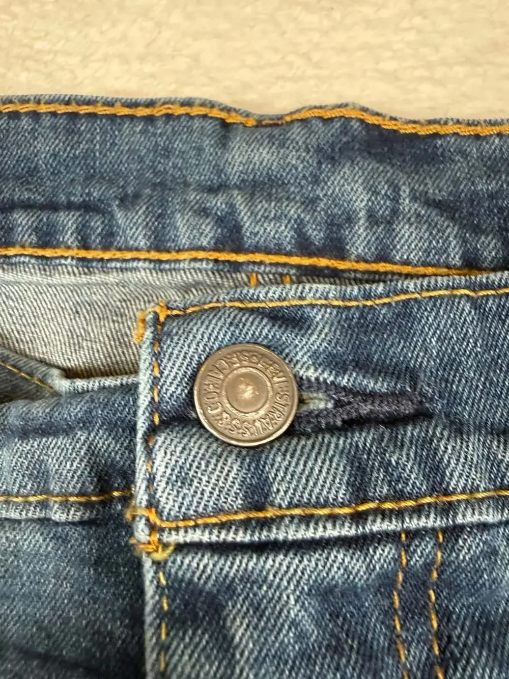 Levi's 527 Men's Slim Bootcut Medium Wash Blue Jeans Size 36x30